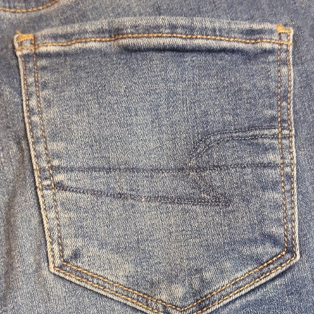 American Eagle Outfitters Classic Blue Jeggings - Picture 7 of 12